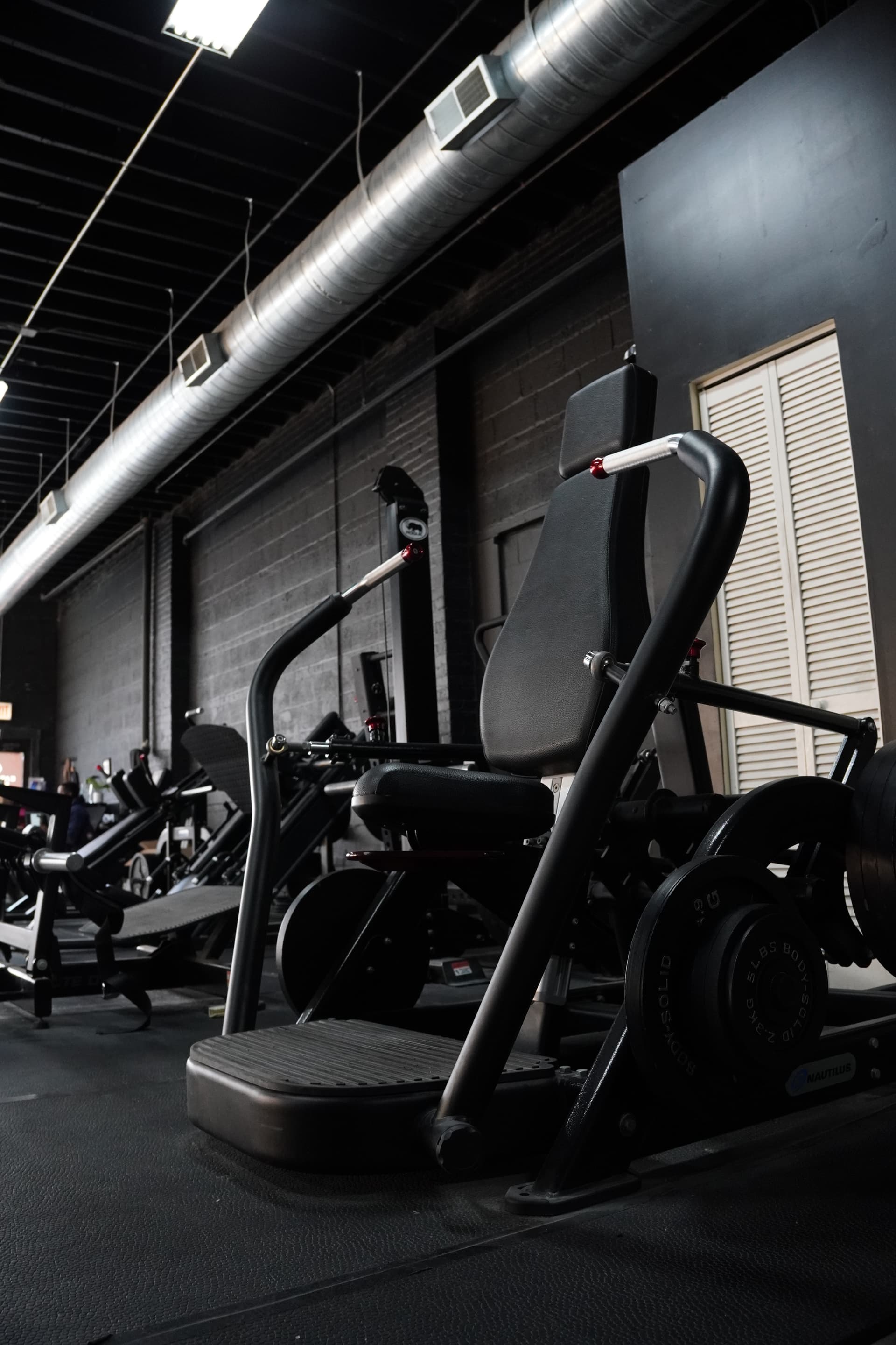 Nautilus chest press