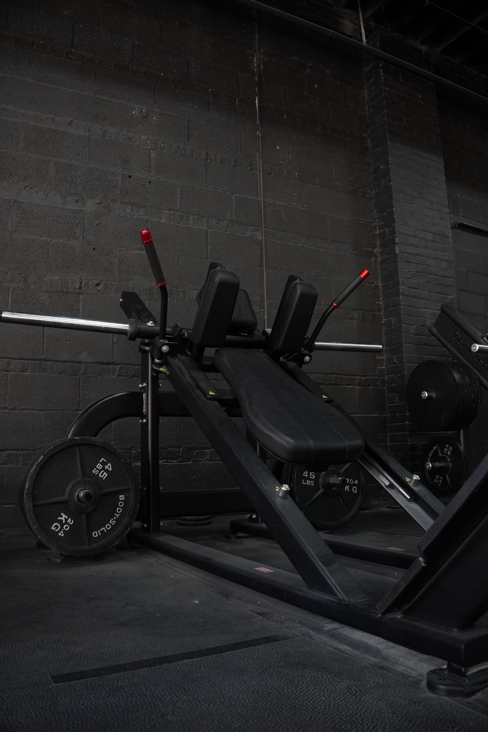 Nautilus hack squat