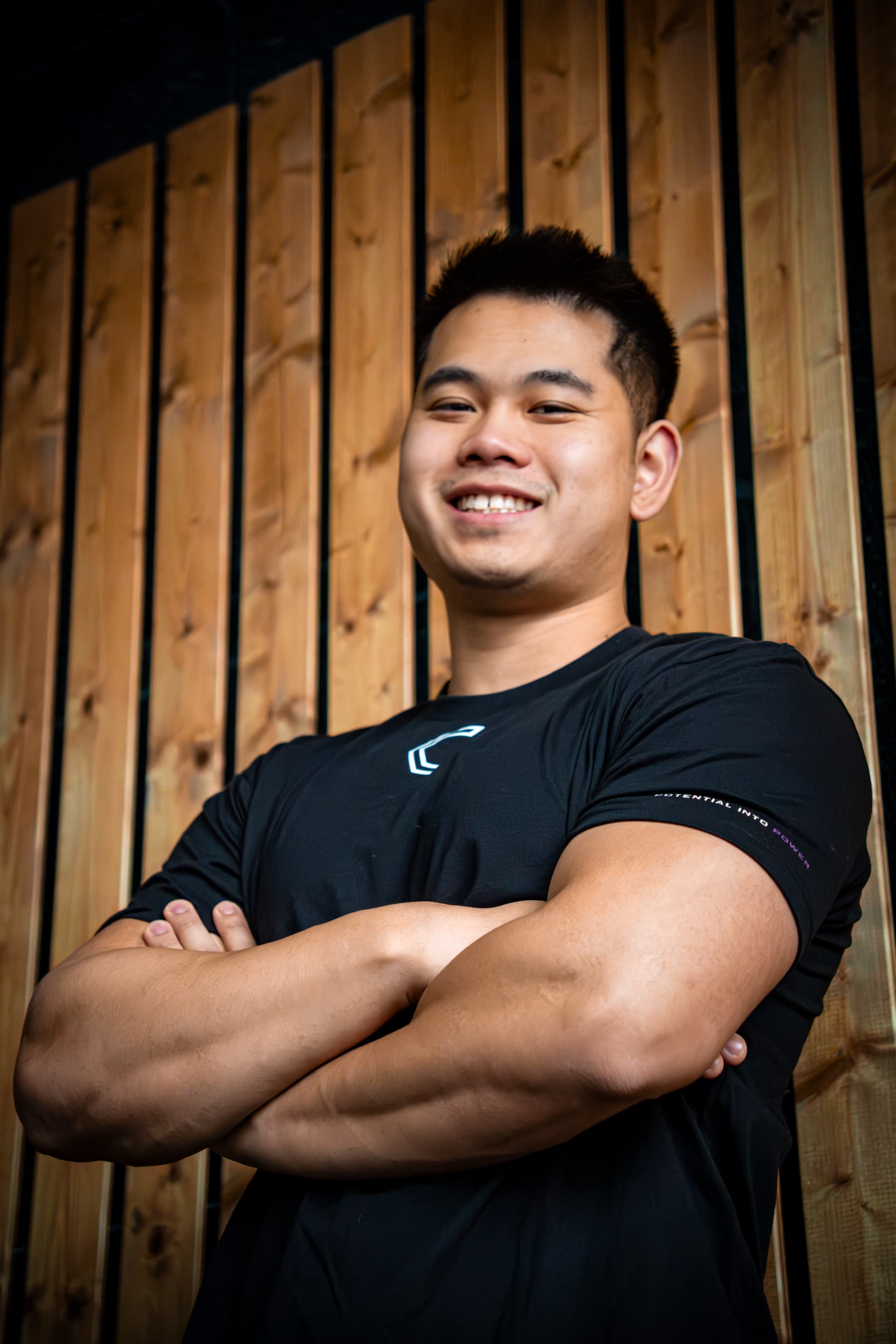Ricky Zheng coaching at Catalyst Strength