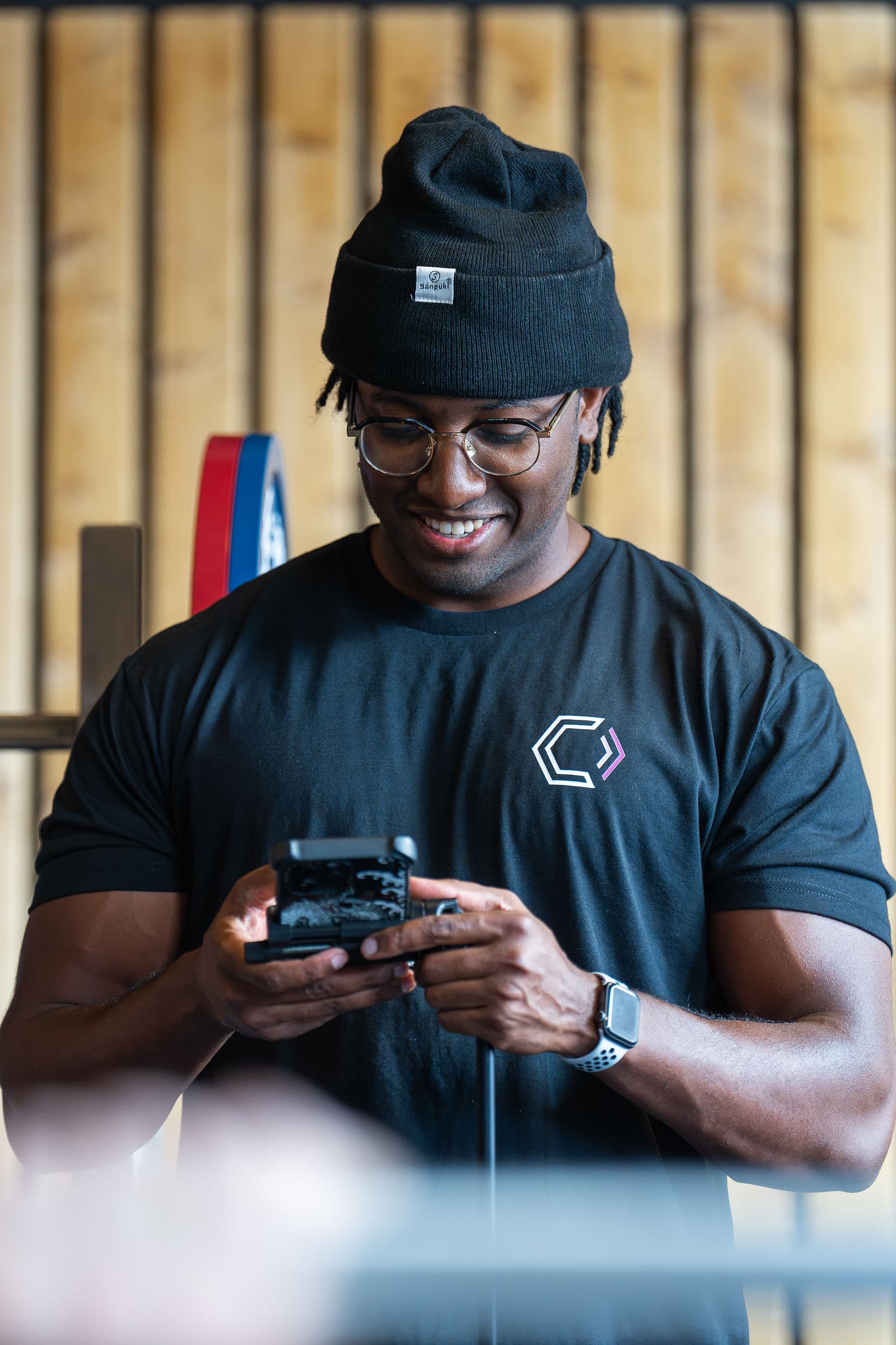 Catalyst Strength member in the gym
